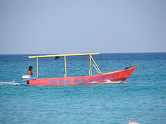tourism in jamaica - glass bottom boat