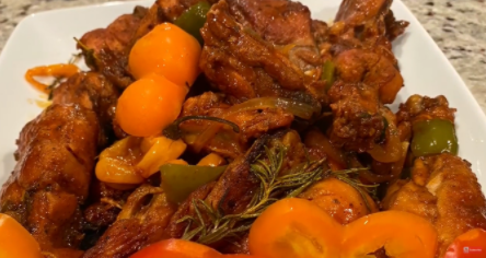 Jamaican Fricassee Chicken Recipe | Simply Delicious