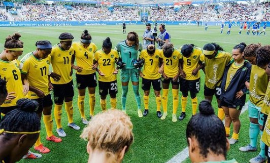 Jamaican Schoolboy Football - The Reggae Boyz starting 11 against