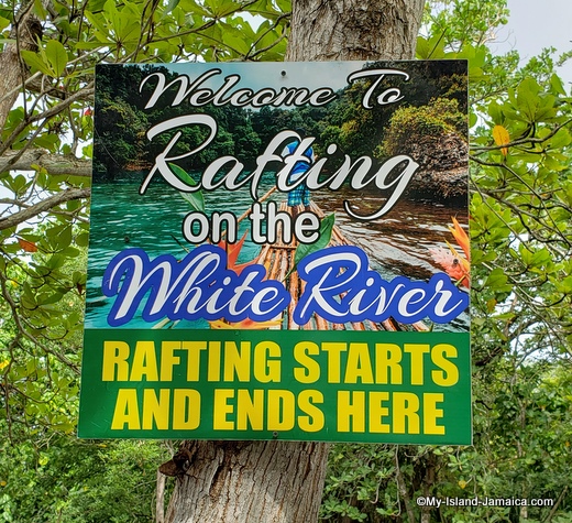 rafting on the white river in ocho rios