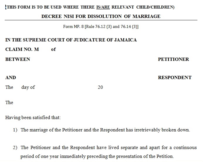 Why is divorce in Jamaica so expensive and income so cheap?